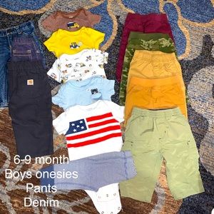 6-9 Month Baby Boy clothes lot